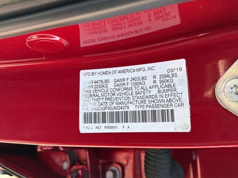 Used 2018 Honda Accord Touring image 37