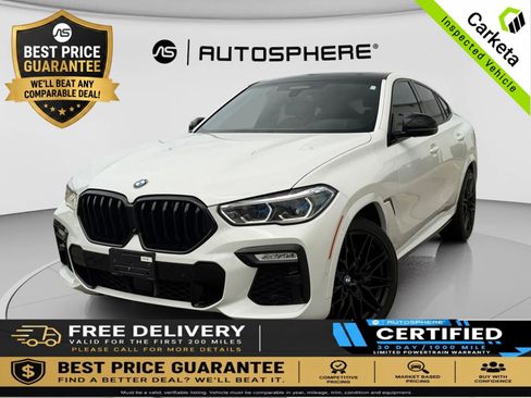 Used 2021 BMW X6 M50i w/ Executive Package AWD/4WD image 1