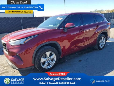 Used 2020 Toyota Highlander LE image 1