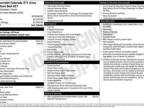 Used 2022 Chevrolet Colorado Z71 AWD/4WD image 19