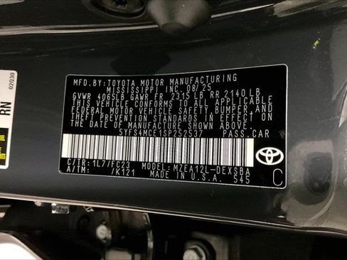 Certified 2025 Toyota Corolla SE FWD image 44