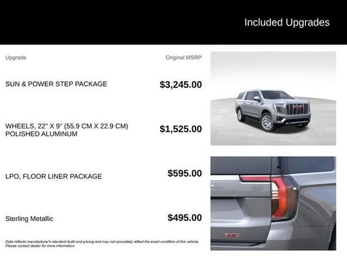New 2026 GMC Yukon XL Denali w/ Sun & Power Step Package AWD/4WD image 5