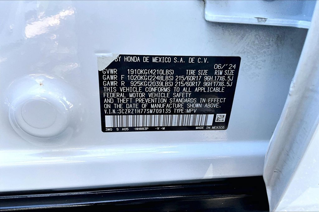 Used 2025 Honda HR-V EX-L image 14