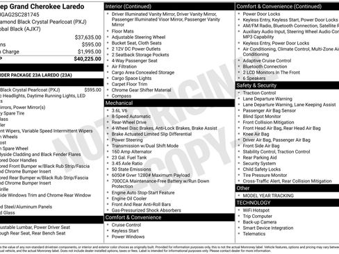 Used 2025 Jeep Grand Cherokee Laredo RWD image 33