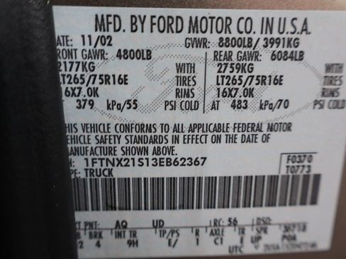 Used 2003 Ford F250 XL AWD/4WD image 44