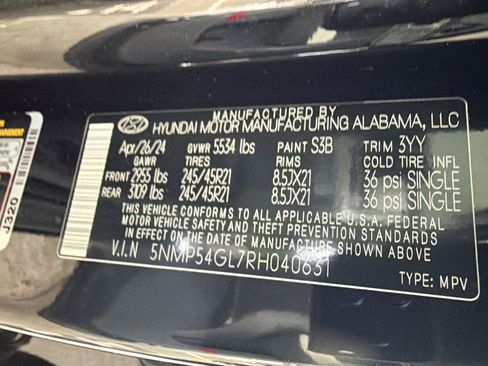 Used 2024 Hyundai Santa Fe Calligraphy FWD image 10