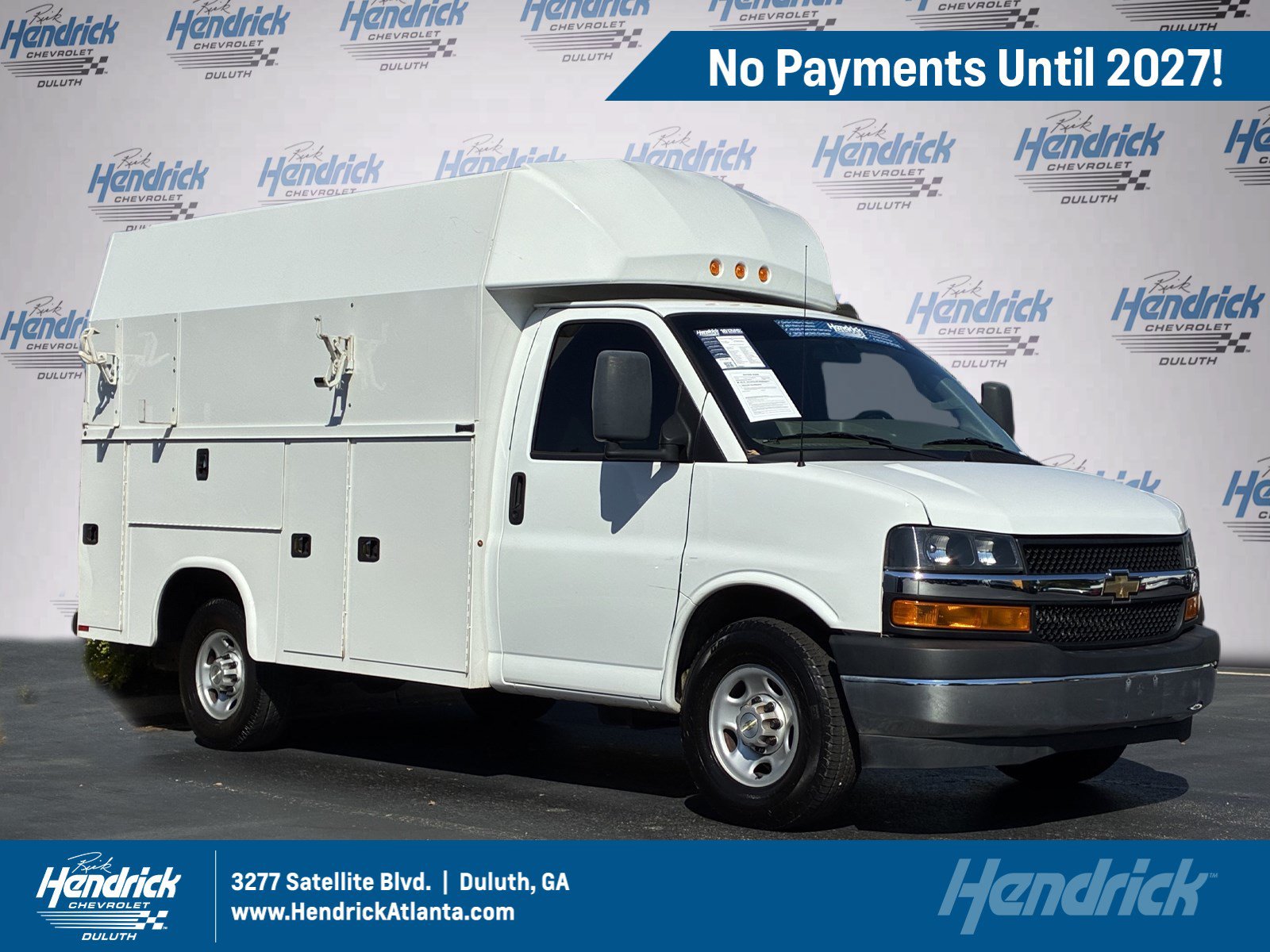 Used 2023 Chevrolet Express 3500 w/ Power Convenience Package RWD image 1