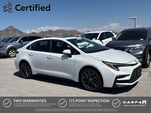 Used 2024 Toyota Corolla XSE FWD image 1