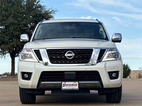 Used 2020 Nissan Armada Platinum w/ Captain's Chairs Package image 2