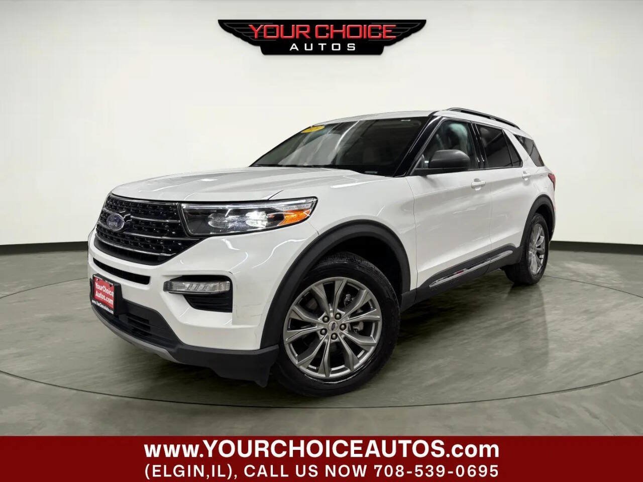 Used 2020 Ford Explorer XLT w/ Equipment Group 202A AWD/4WD image 1
