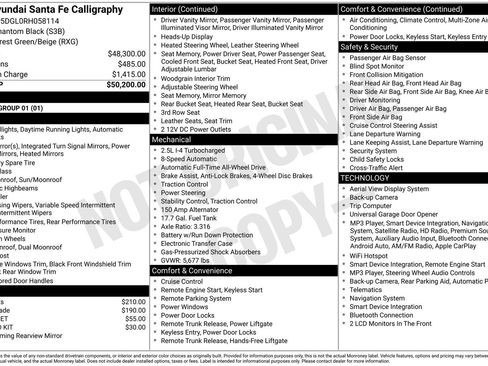 Certified 2024 Hyundai Santa Fe Calligraphy AWD/4WD image 23