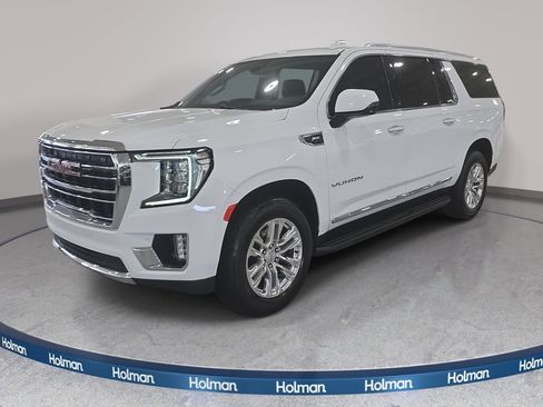 Used 2022 GMC Yukon XL SLT w/ SLT Premium Package RWD image 1