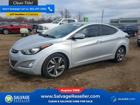 Used 2014 Hyundai Elantra Limited image 1