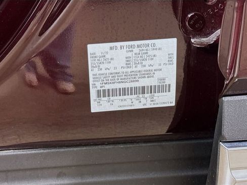 Used 2022 Ford Explorer Limited w/ Equipment Group 301A image 34