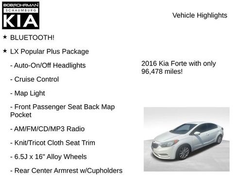 Used 2016 Kia Forte LX w/ LX Popular Plus Package FWD image 7