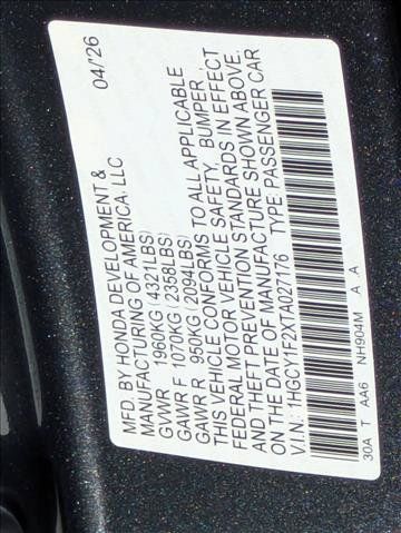 New 2026 Honda Accord LX image 16