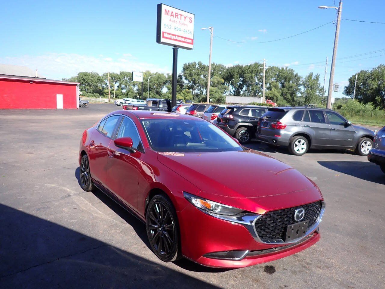 Used 2019 MAZDA MAZDA3 Sedan FWD image 1