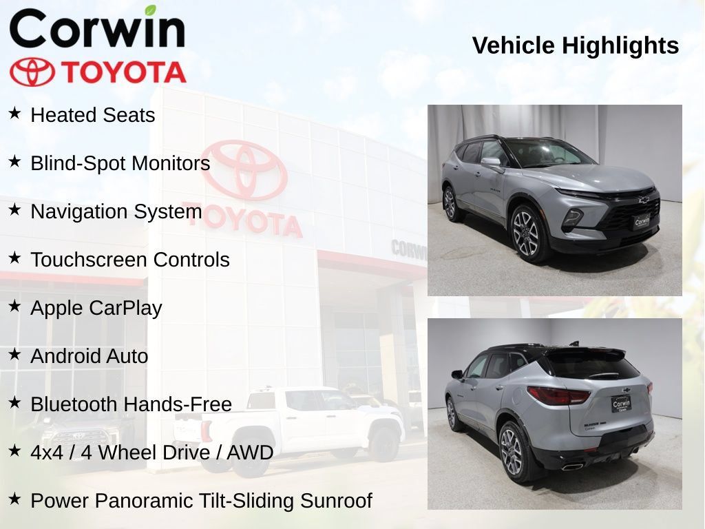 Used 2024 Chevrolet Blazer RS AWD/4WD image 11