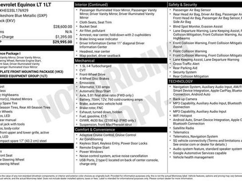 Used 2025 Chevrolet Equinox LT FWD image 31