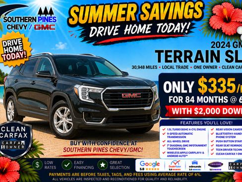 Certified 2024 GMC Terrain SLE w/ Driver Convenience Package FWD image 5