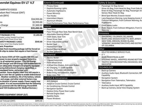 New 2026 Chevrolet Equinox EV LT w/ Comfort Package image 26