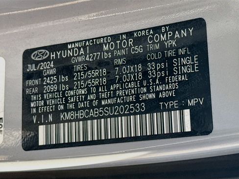 Used 2025 Hyundai Kona SEL AWD/4WD image 12