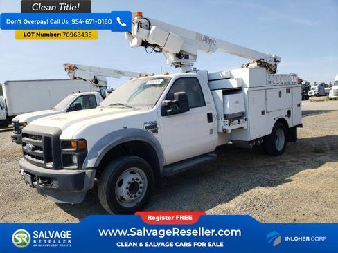Used 2008 Ford F450 2WD Regular Cab Super Duty image 1