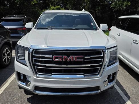 Used 2021 GMC Yukon SLT w/ SLT Premium Package RWD image 2
