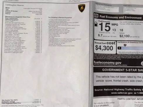 Used 2024 Lamborghini Huracan EVO AWD/4WD image 26