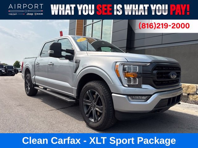 Used 2021 Ford F150 XLT w/ Equipment Group 302A High AWD/4WD image 1