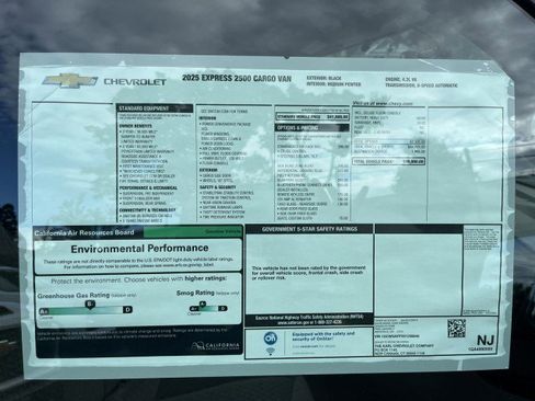 New 2025 Chevrolet Express 2500 w/ Driver Convenience Package image 7