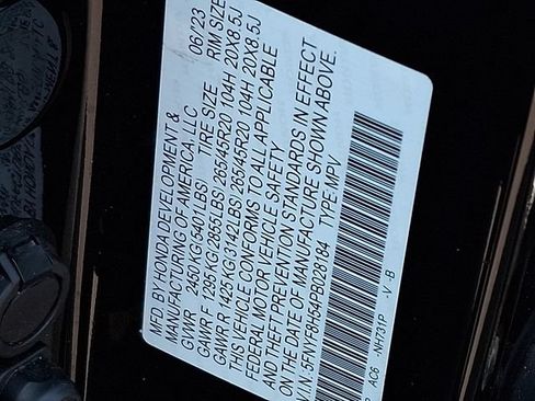 Certified 2023 Honda Passport EX-L image 27