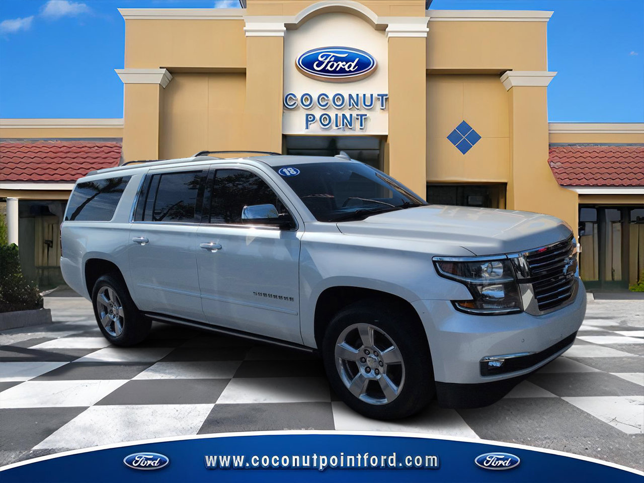 Used 2018 Chevrolet Suburban Premier w/ Max Trailering Package AWD/4WD image 1