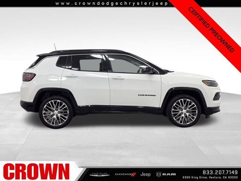 Certified 2022 Jeep Compass Limited w/ Elite Group image 8