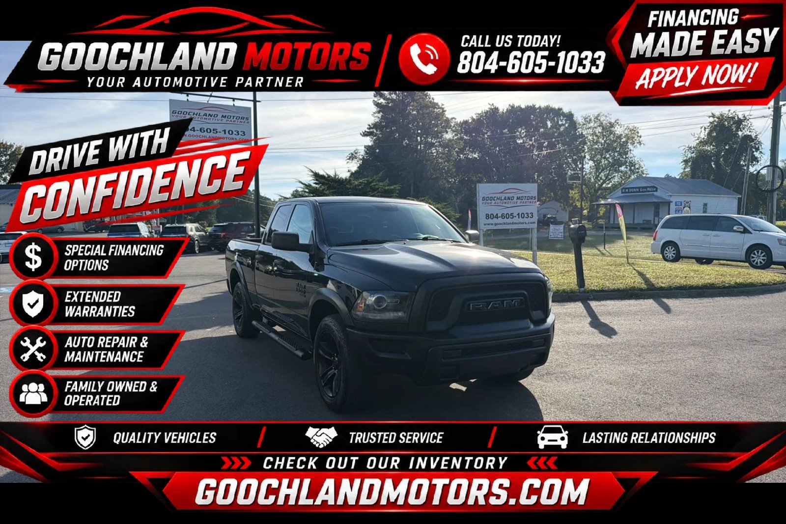 Used 2021 RAM 1500 Warlock w/ Electronics Group AWD/4WD image 1