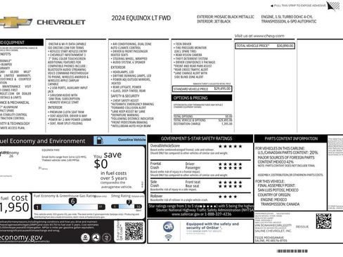 Used 2024 Chevrolet Equinox LT FWD image 11
