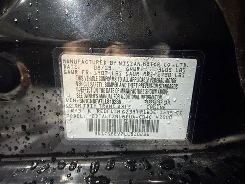 Used 2020 Nissan Versa SV image 25