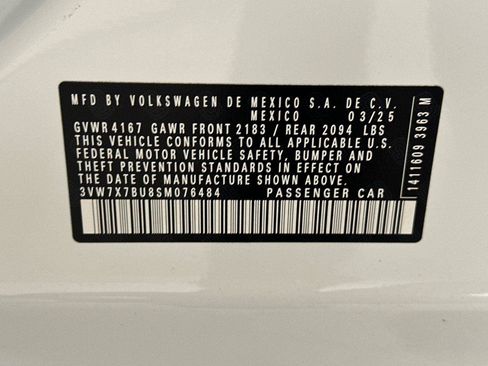 New 2025 Volkswagen Jetta SE image 25