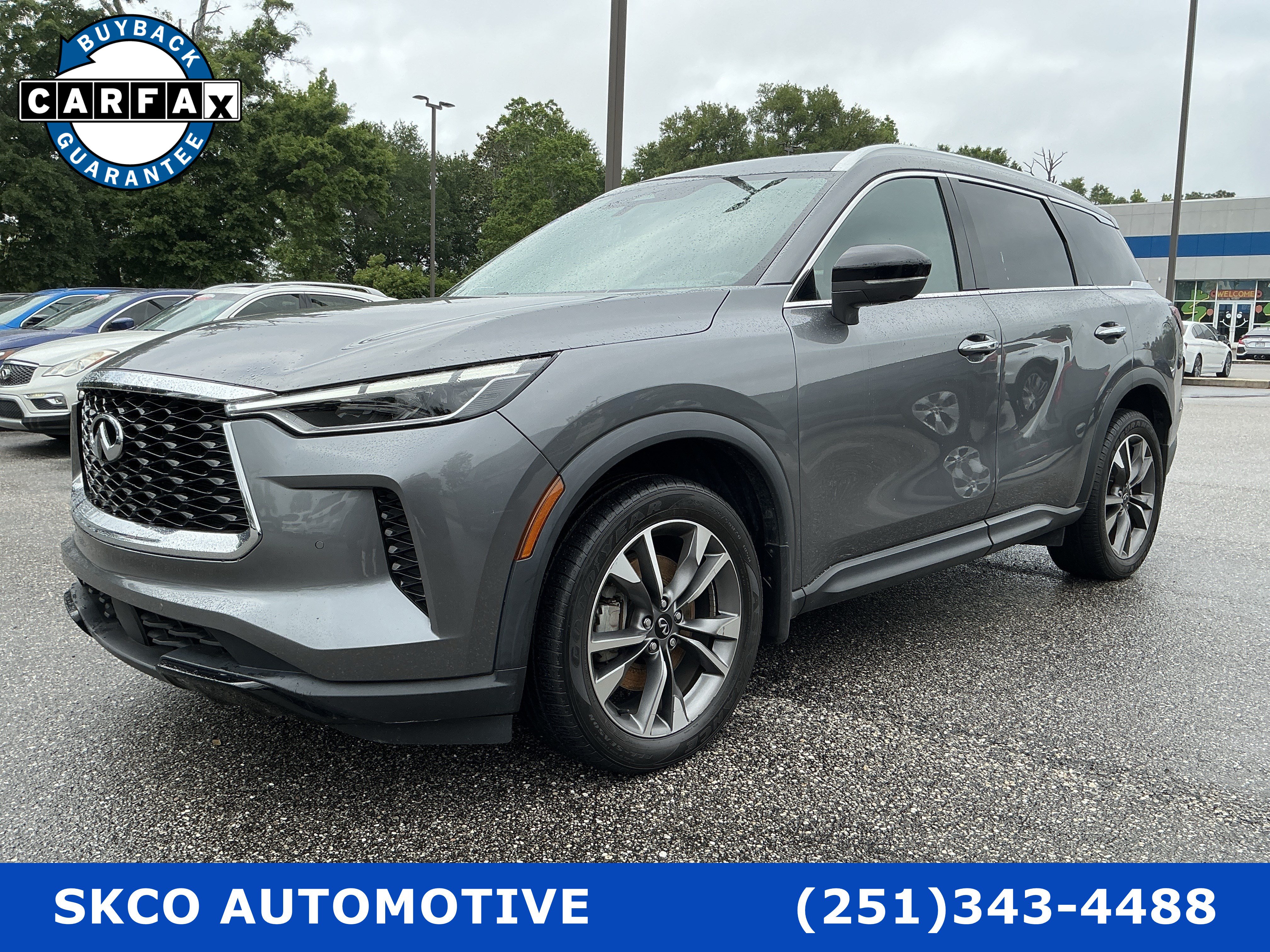 Used 2023 INFINITI QX60 Luxe w/ Performance Audio Package FWD image 1