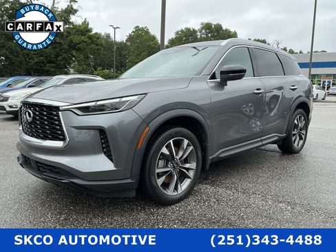 Used 2023 INFINITI QX60 Luxe w/ Performance Audio Package FWD image 1
