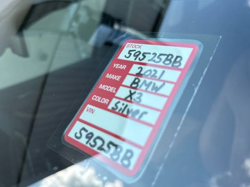 Certified 2021 BMW X3 xDrive30i w/ Convenience Package image 18