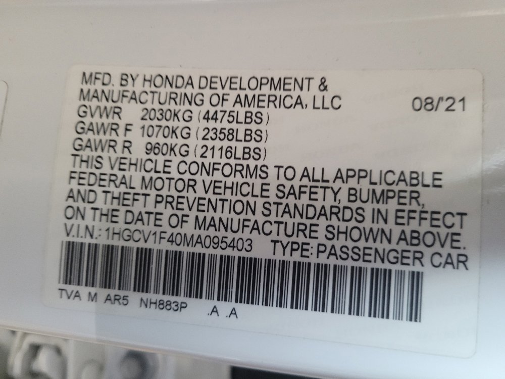 Used 2021 Honda Accord Sport Special Edition image 33