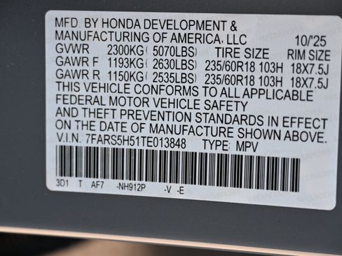 Used 2026 Honda CR-V Sport image 19