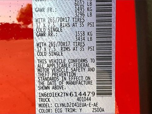 New 2026 Nissan Frontier PRO-4X w/ Pro Premium Package image 8