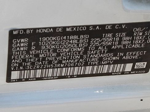 Certified 2024 Honda HR-V Sport image 28