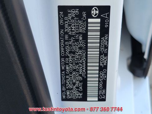 Certified 2024 Toyota Mirai XLE w/ Advanced Technology Package image 15