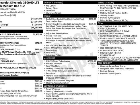 Used 2015 Chevrolet Silverado 3500 LTZ w/ Duramax Plus Package image 13