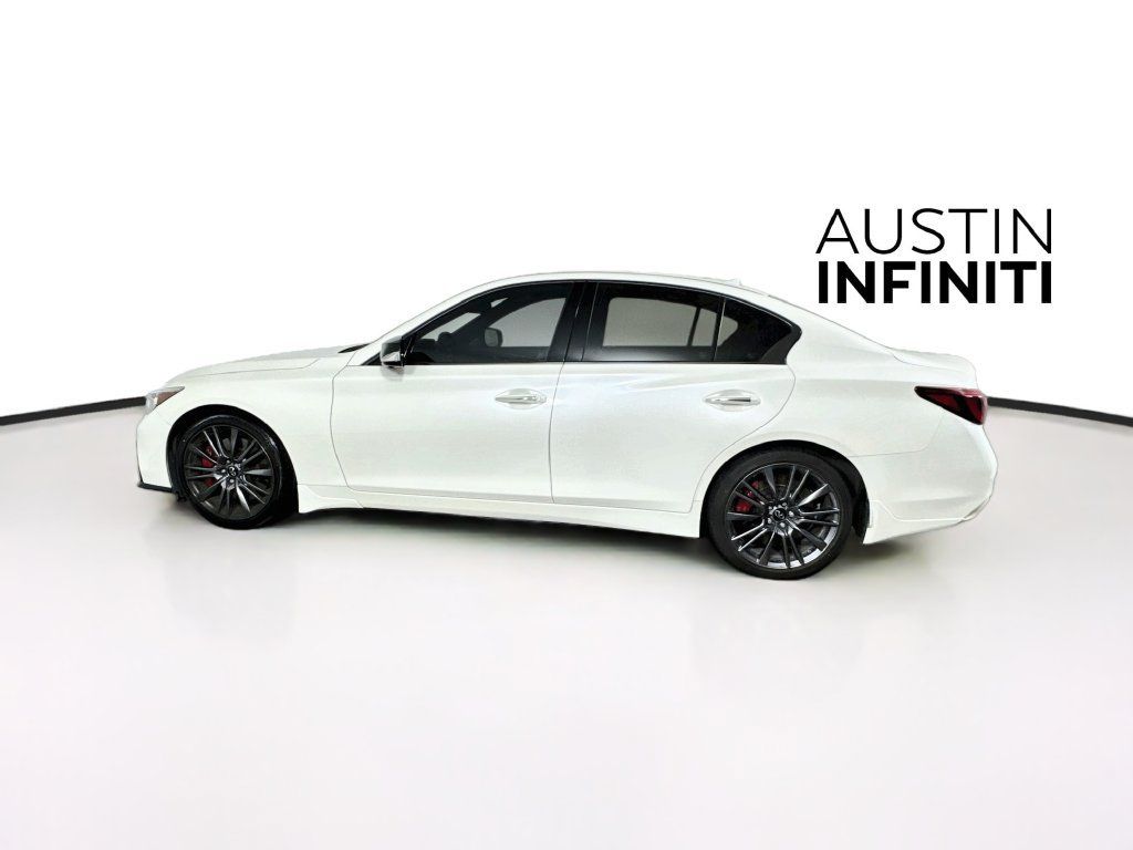 Certified 2023 INFINITI Q50 Red Sport 400 RWD image 6