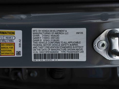 Used 2025 Honda Accord Touring image 48
