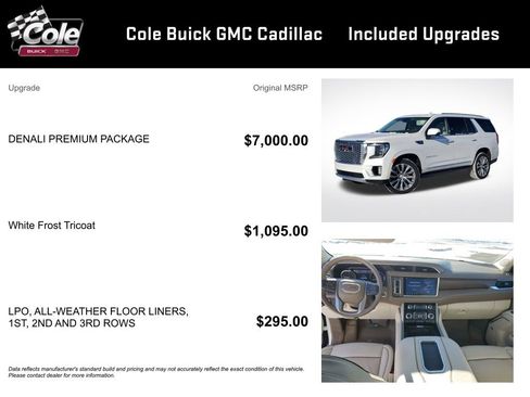 Certified 2021 GMC Yukon Denali w/ Denali Premium Package image 3